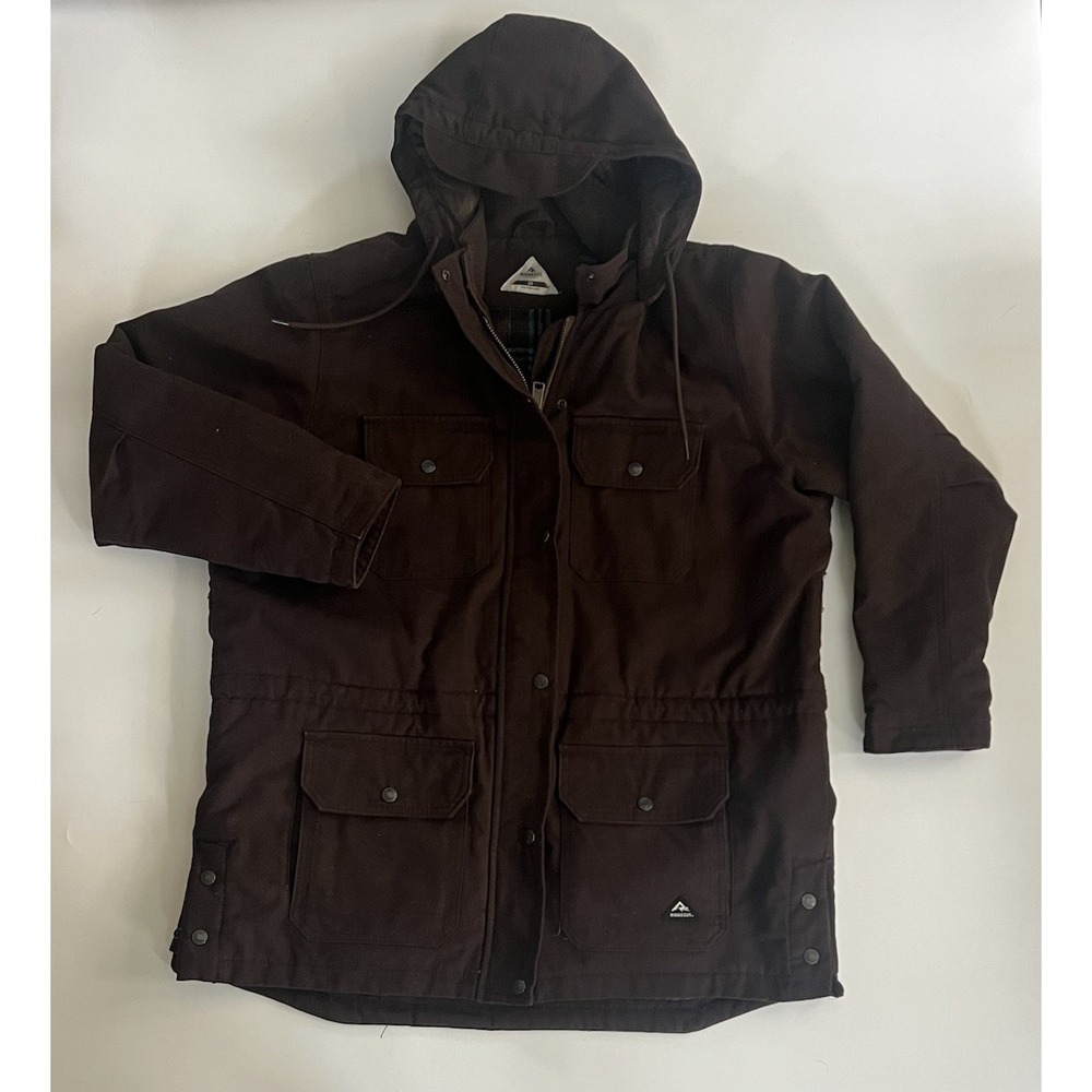 Ridgecut Women's Quilted Fleece-Lined Sand‎ Duck Barn Coat Size 2XL